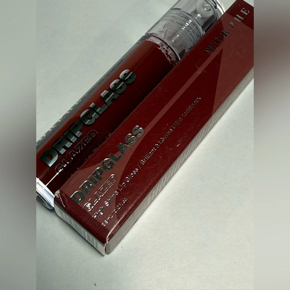 Morphe Unbreakable Brick Dripglass Glazed High Shine Lip Gloss NEW